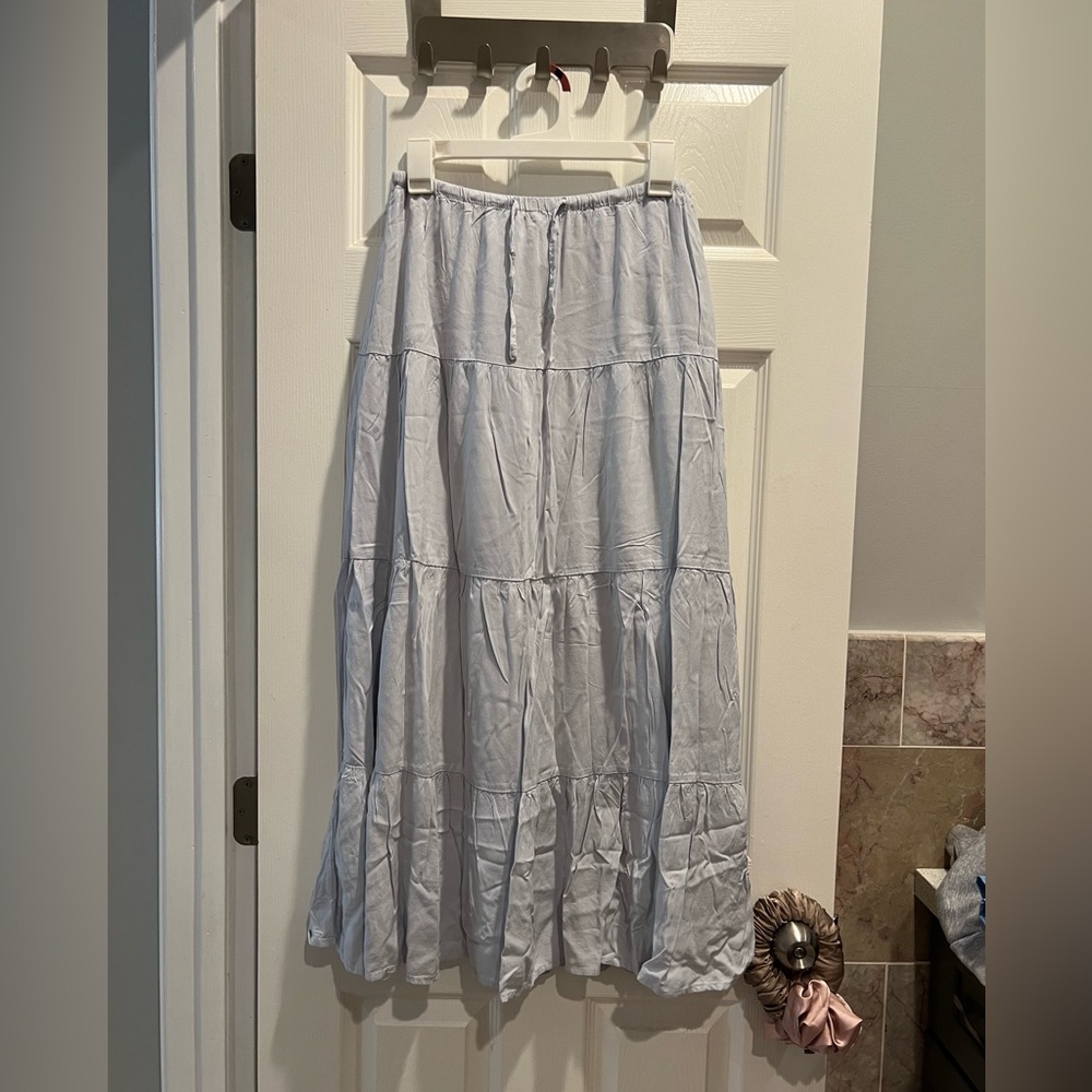Brandy Melville blue maxi skirt NWT